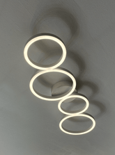 GIULIA PIANETA 67229 Lampadario LED a Soffitto Smart